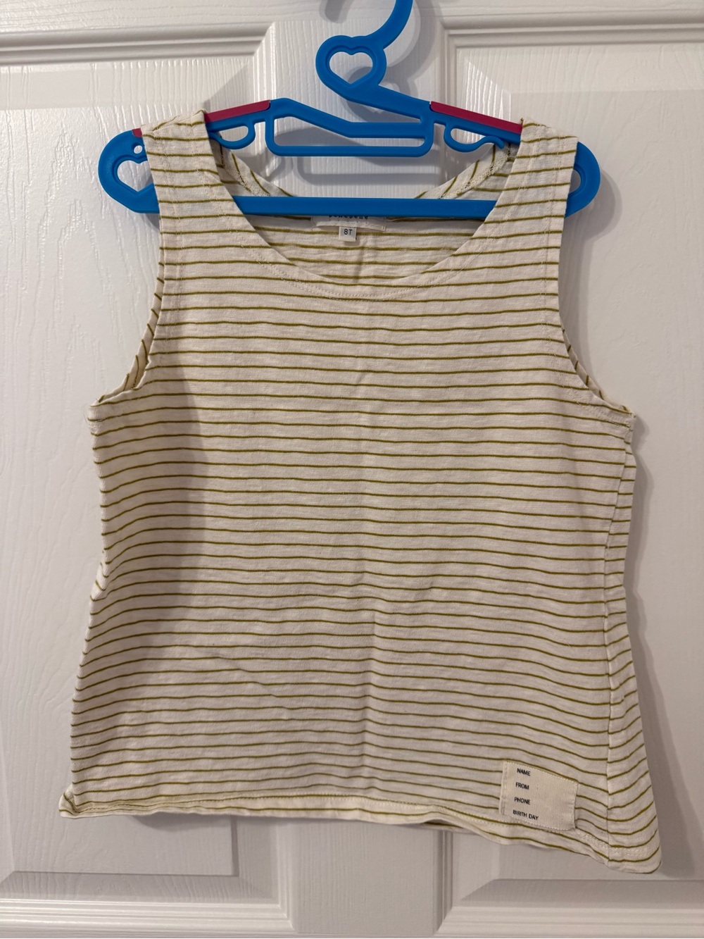 Benebene kids Striped Cotton Tank Top